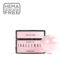 MAKEAR Challengel Builder Gel 50ml - No.HG13 Pink Shimmer