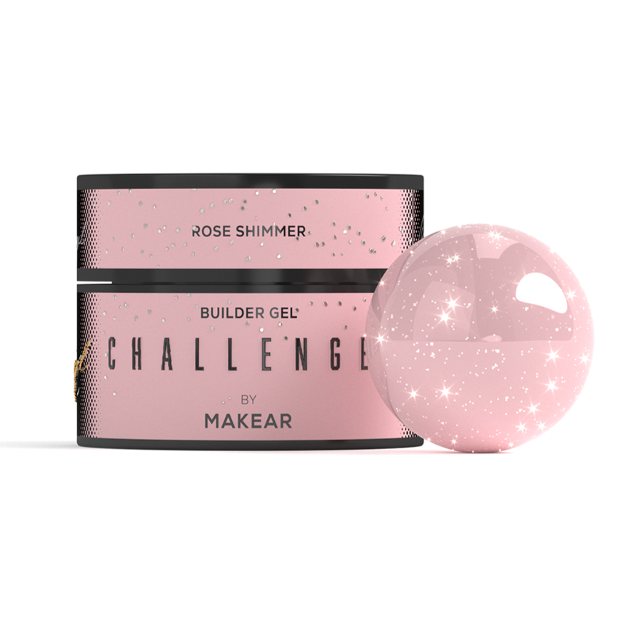 MAKEAR Challengel Builder Gel 50ml - No.HG14 Rose Shimmer