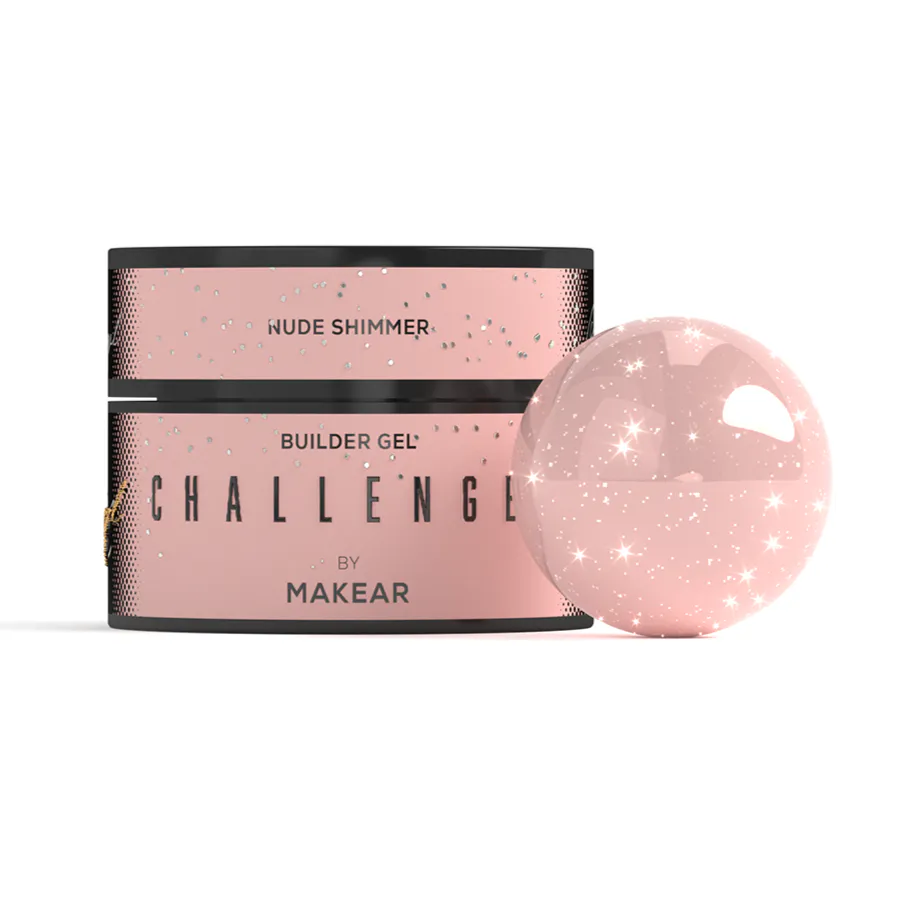 MAKEAR Challengel  Builder Gel 50ml - No.HG16 Nude Shimmer