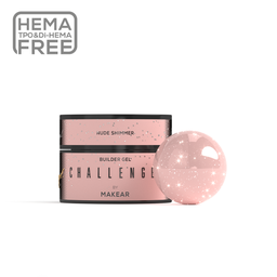 MAKEAR Challengel  Builder Gel 50ml - No.HG16 Nude Shimmer