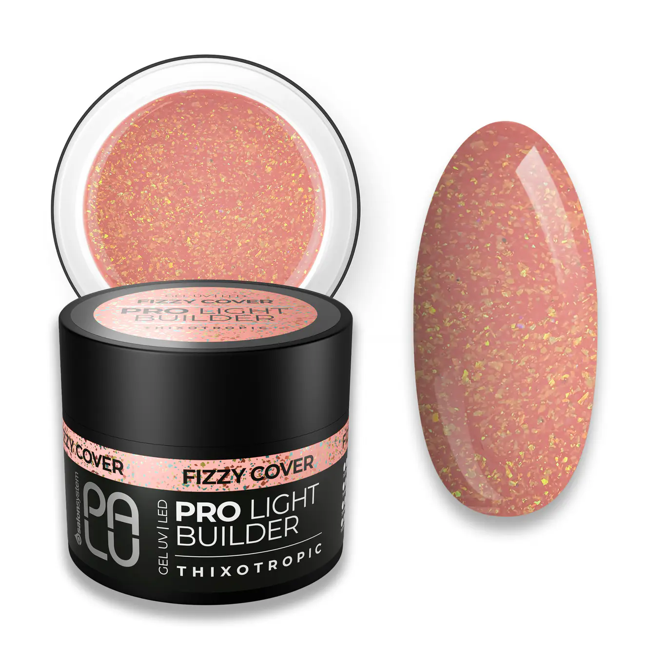 PALU Pro Light Builder építőzselé 45g - Fizzy Cover