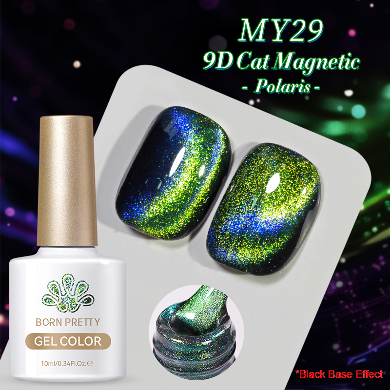 Born Pretty Cat Magnetic gél lakk 10 ml - MY029 - 9D Cat Eye