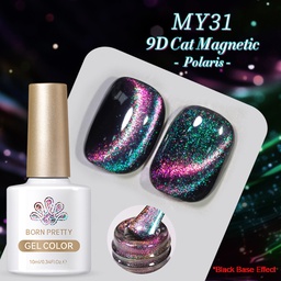 Born Pretty Cat Magnetic gél lakk 10 ml - MY031 - 9D Cat Eye 