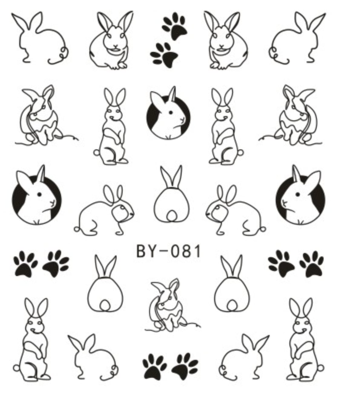 Köröm matrica No.BY081