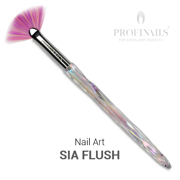 Profinails Aurore Boreale Nail Art legyező díszítő ecset Sia Flush