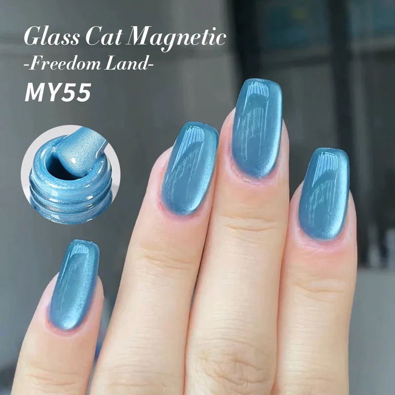Born Pretty Cat Magnetic UV/LED gél lakk 10 ml - MY55 - Freedom Land