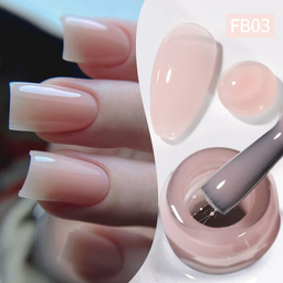 Born Pretty - Fiber Base Gel 10 ml - FB03 Soft Pink