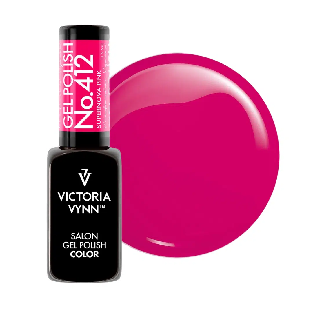 Victoria Vynn Gel Polish 8 ml No.412 Üveg hatású