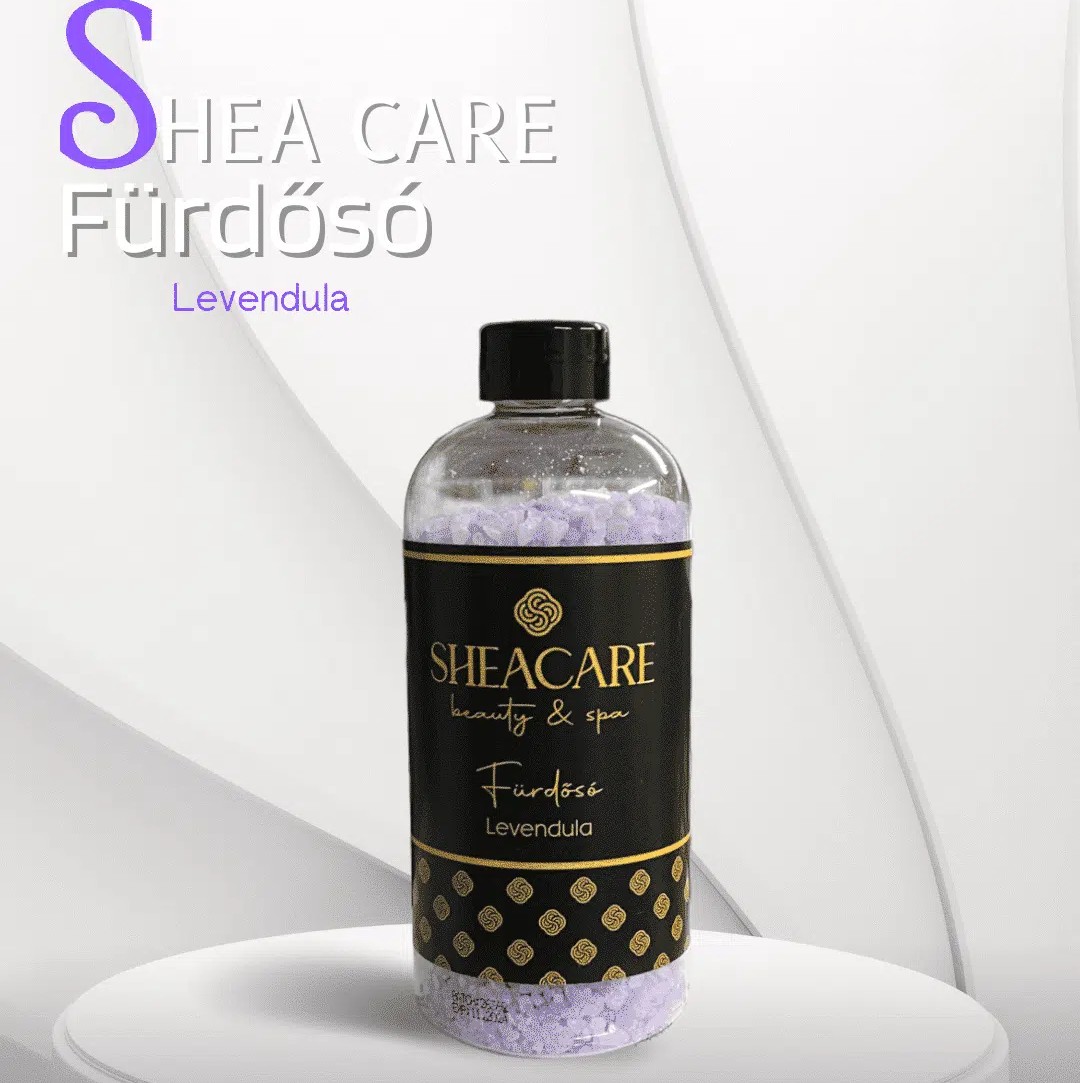 SheaCare - Fürdősó és Lábáztató só 1300g - Levendula