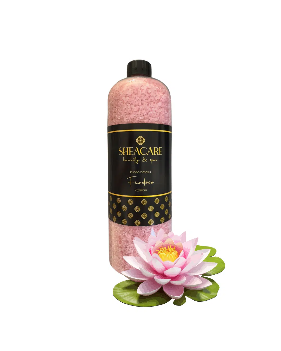 SheaCare - Fürdősó és Lábáztató só 1300g - Vizililiom