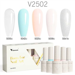 Venalisa 5 db-os UV/LED Gél lakk szett - 5x10 ml - V2502