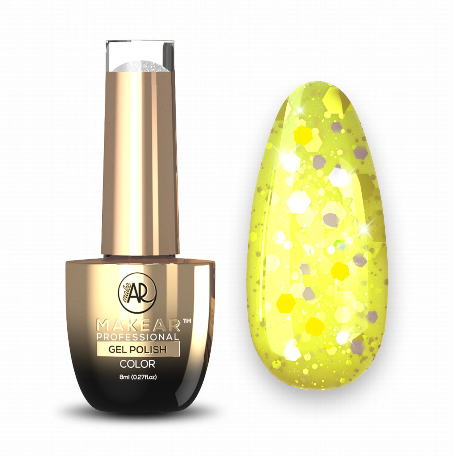 MAKEAR Gel Polish 8ml No.S64 - Stars