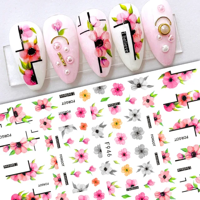 Köröm matrica 3D-s No.F946-116