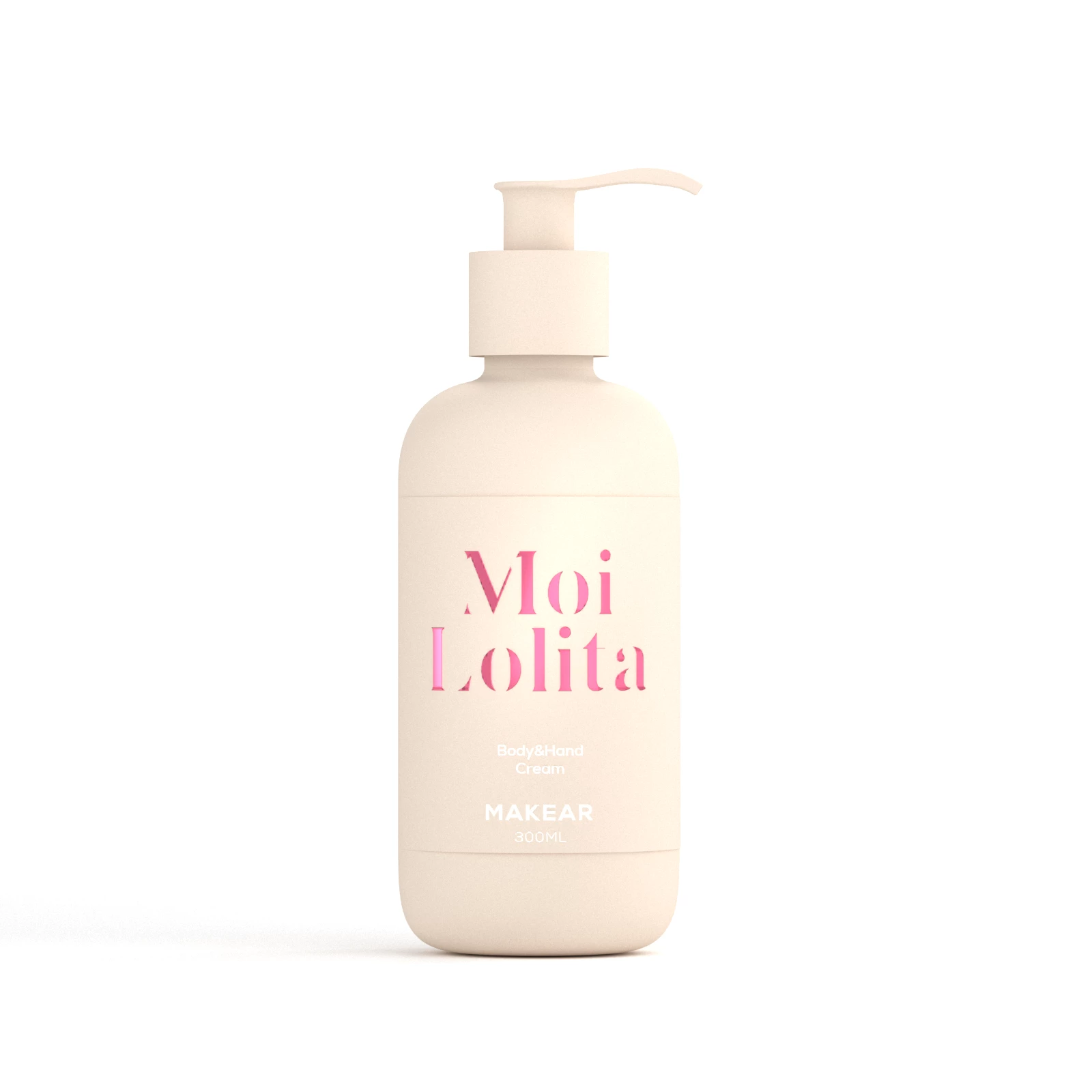 MAKEAR Kéz- és testápoló krém 300ml - parfüm illattal - MOI LOLITA