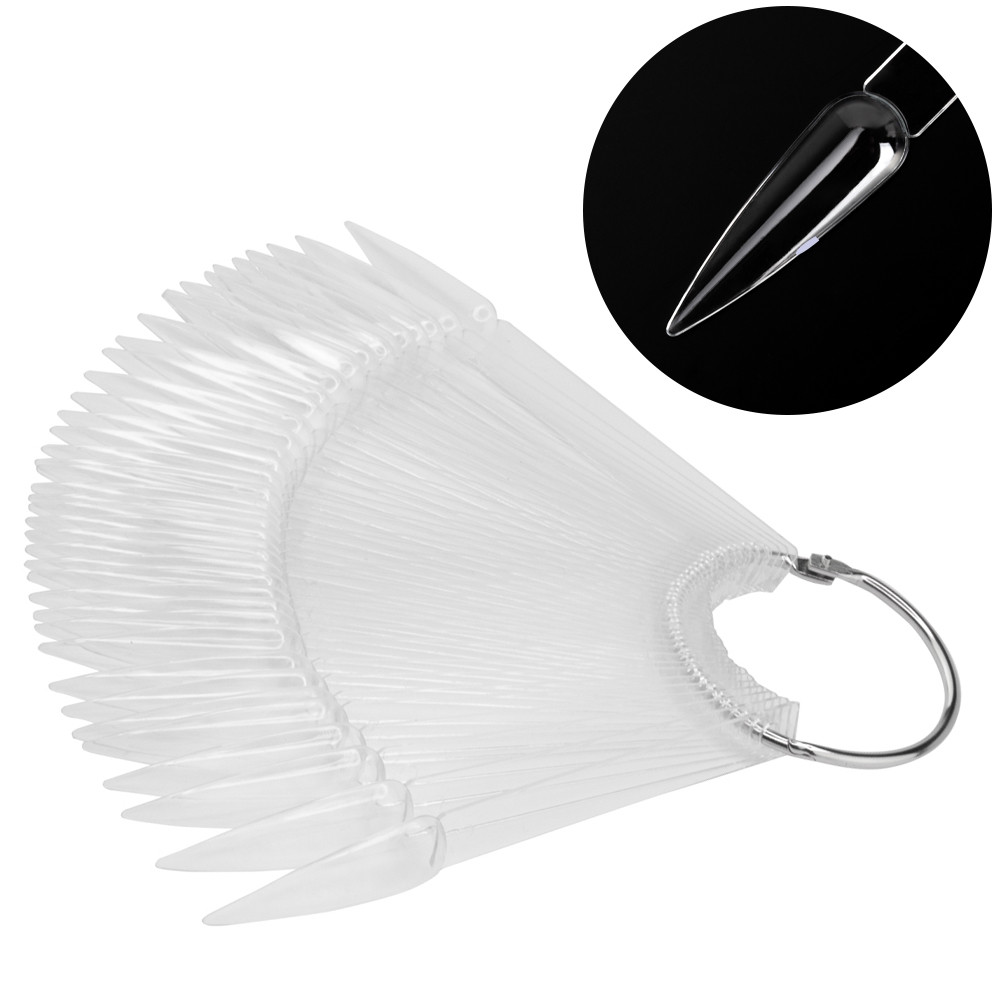 Margaréta legyező 50 db-os CLEAR - Stiletto