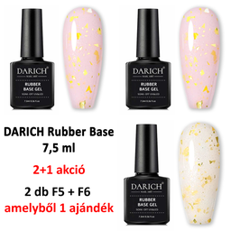 (2+1 AKCIÓ) DARICH Rubber Base Gél - 2 db F5 + 1 db F6 AJÁNDÉK‼️