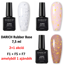 (2+1 AKCIÓ) DARICH Rubber Base Gél - F1 + F5 + F7 amelyből 1 db AJÁNDÉK‼️