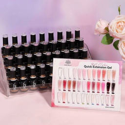 BORN PRETTY PRO Quick Building Gél szett - 36 db + paletta