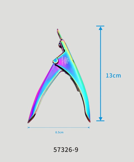 Born Pretty Rainbow tipvágó csipesz