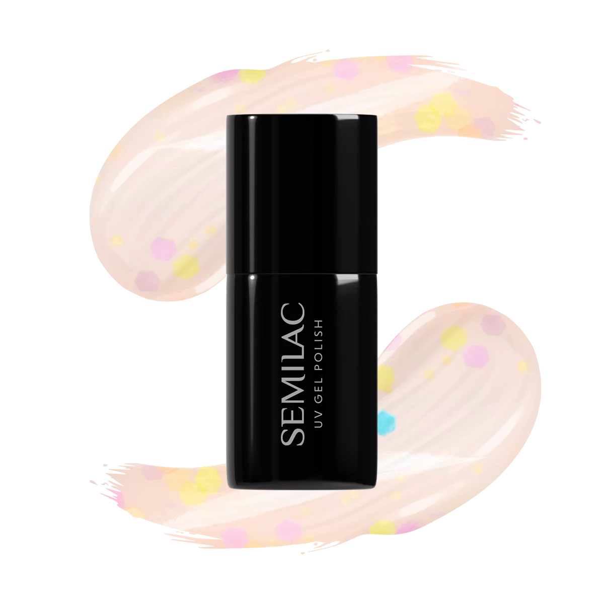 SEMILAC UV/LED Gél Lakk 7ml - 930 - Sunny Dots