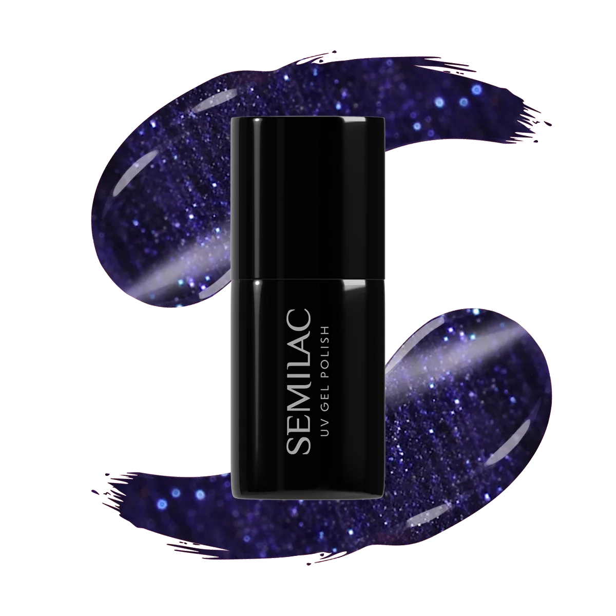SEMILAC UV/LED Gél Lakk 7ml - 937 - Midnight Fever