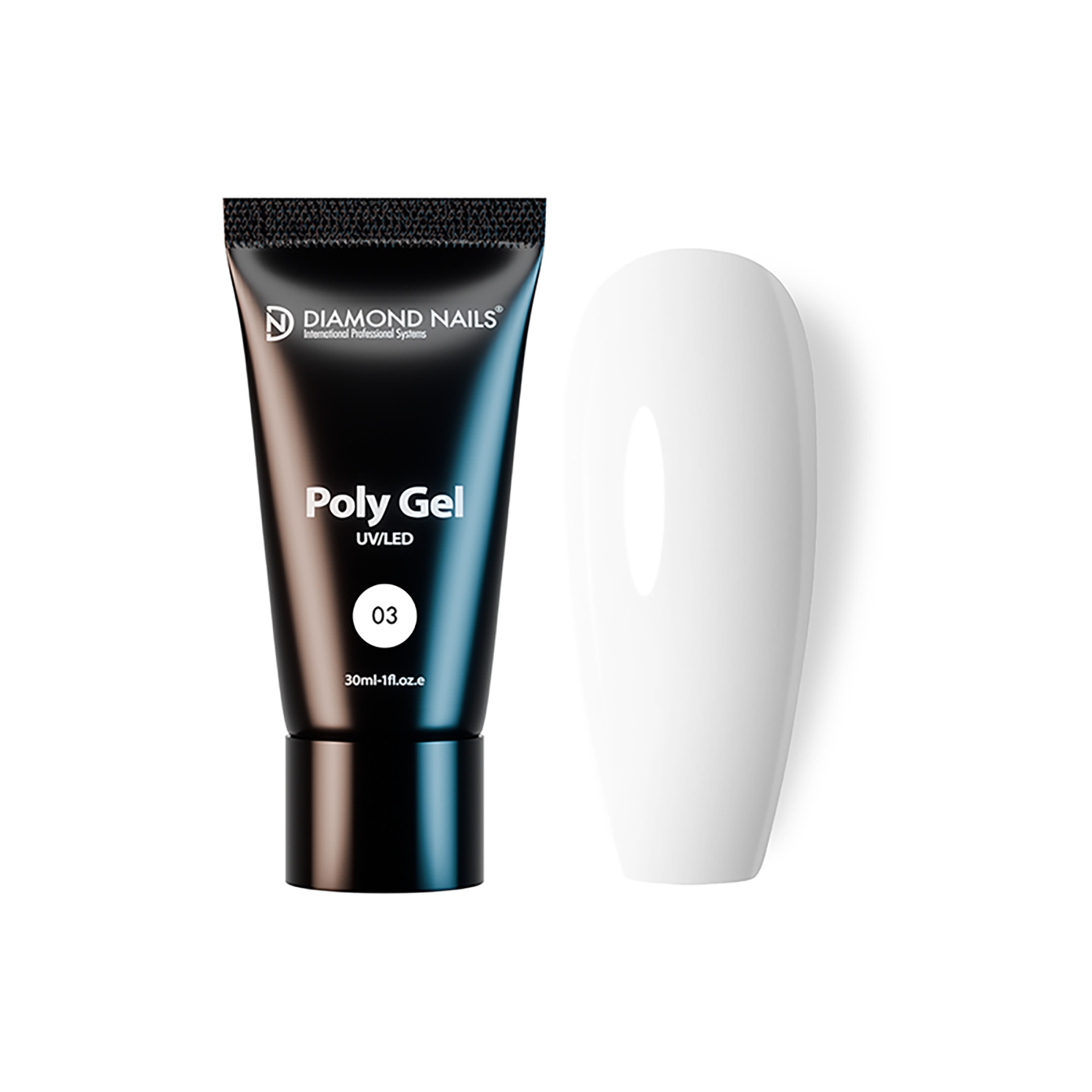 Diamond Nails PolyGel 03  - Milky White - 30ml
