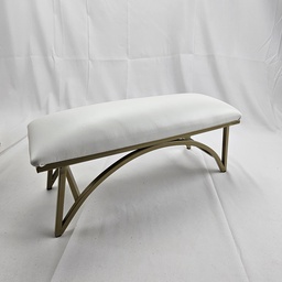 Professzionális kéztámasz - fehér műbőr