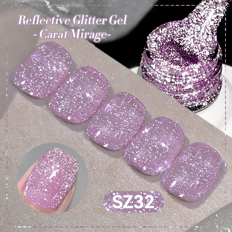 Born Pretty UV/LED gél lakk 10 ml - SZ32 - Carat Mirage