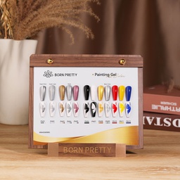 Born Pretty PRO paletta - Painting Gel - festőzselé