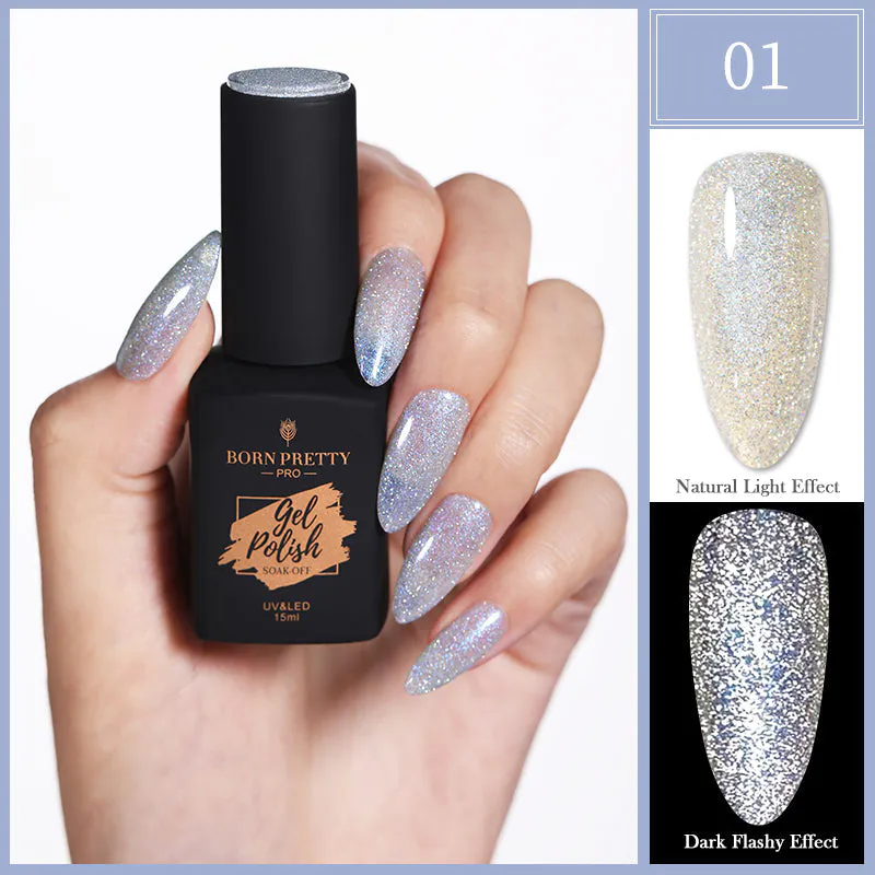 Born Pretty Trubuty UV/LED HEMA FREE gél lakk 15 ml - No.001