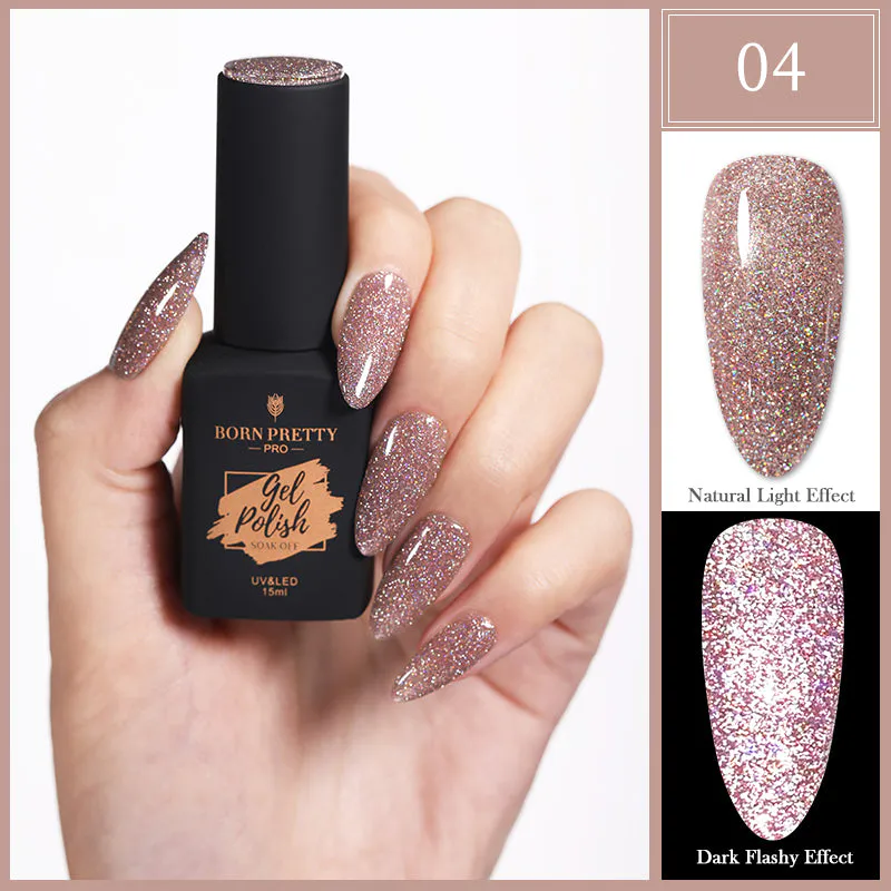 Born Pretty Trubuty UV/LED HEMA FREE gél lakk 15 ml - No.004