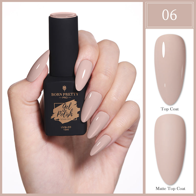 Born Pretty Trubuty UV/LED HEMA FREE gél lakk 15 ml - No.006