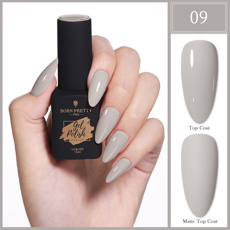 Born Pretty Trubuty UV/LED HEMA FREE gél lakk 15 ml - No.009
