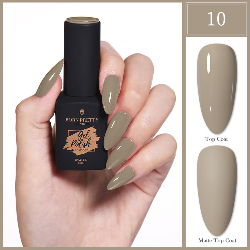 Born Pretty Trubuty UV/LED HEMA FREE gél lakk 15 ml - No.010