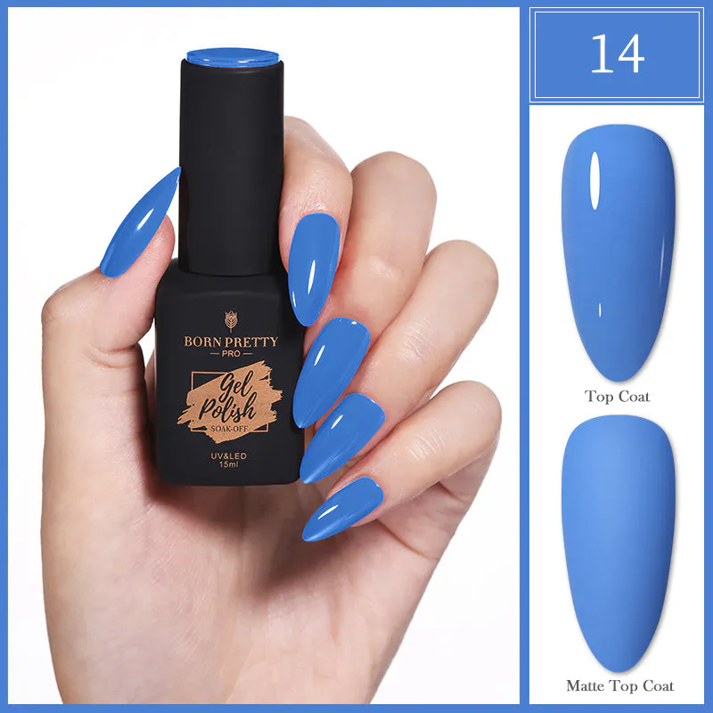 Born Pretty Trubuty UV/LED HEMA FREE gél lakk 15 ml - No.014
