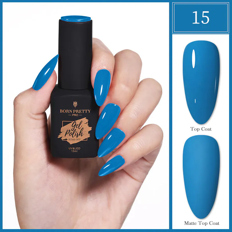 Born Pretty Trubuty UV/LED HEMA FREE gél lakk 15 ml - No.015