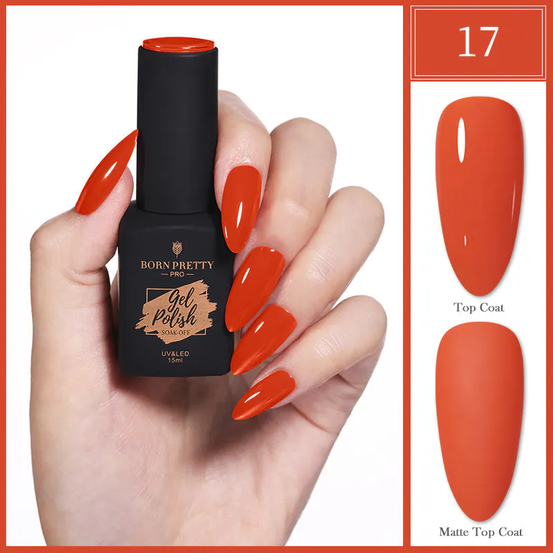 Born Pretty Trubuty UV/LED HEMA FREE gél lakk 15 ml - No.017