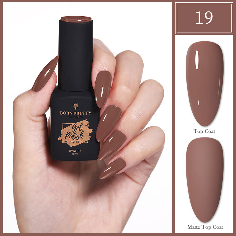 Born Pretty Trubuty UV/LED HEMA FREE gél lakk 15 ml - No.019
