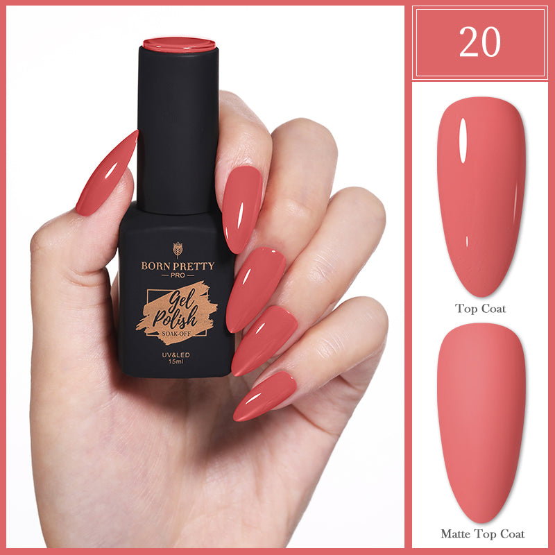Born Pretty Trubuty UV/LED HEMA FREE gél lakk 15 ml - No.020