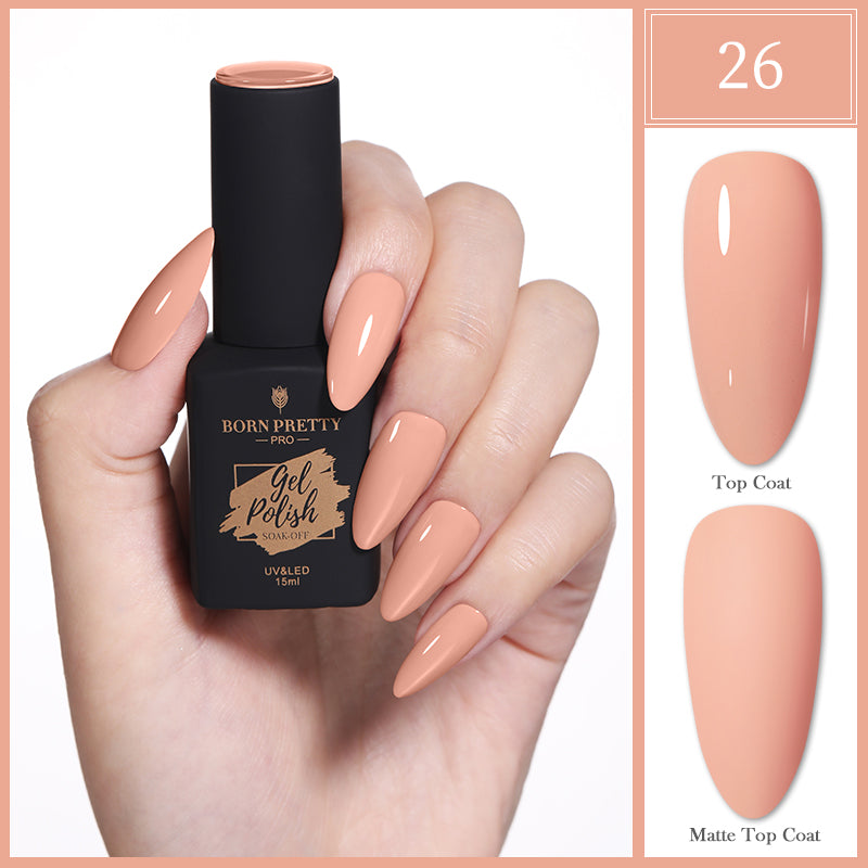 Born Pretty Trubuty UV/LED HEMA FREE gél lakk 15 ml - No.026