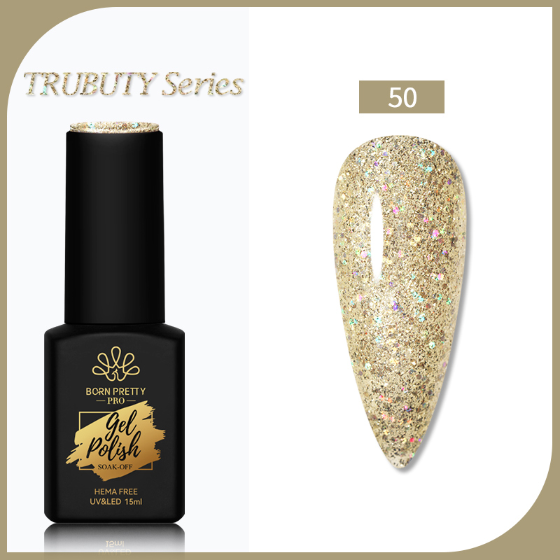 Born Pretty Trubuty UV/LED HEMA FREE gél lakk 15 ml - No.050