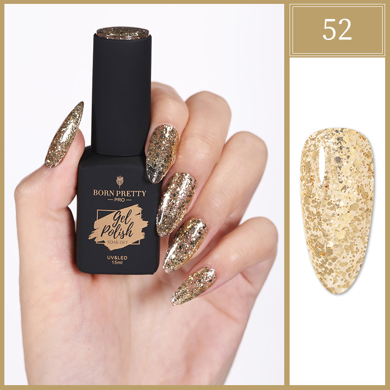 Born Pretty Trubuty UV/LED HEMA FREE gél lakk 15 ml - No.052