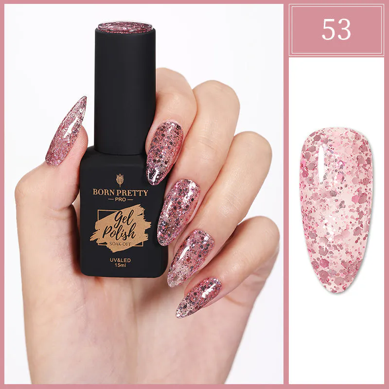 Born Pretty Trubuty UV/LED HEMA FREE gél lakk 15 ml - No.053