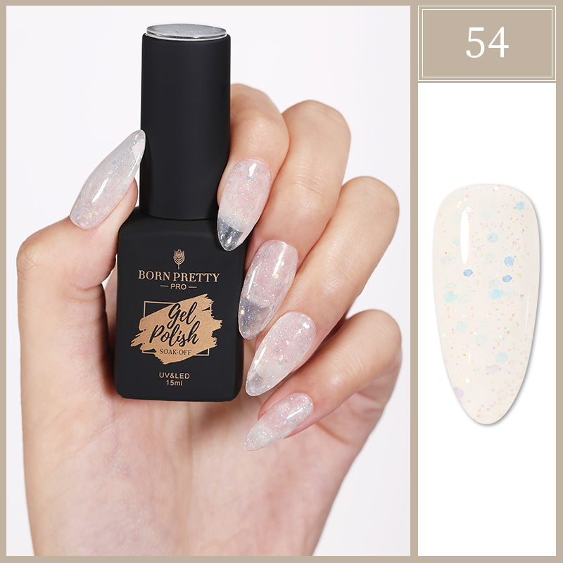 Born Pretty Trubuty UV/LED HEMA FREE gél lakk 15 ml - No.054