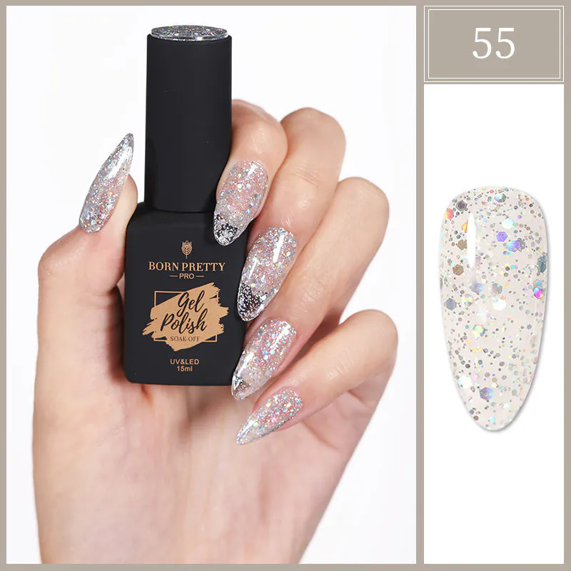 Born Pretty Trubuty UV/LED HEMA FREE gél lakk 15 ml - No.055