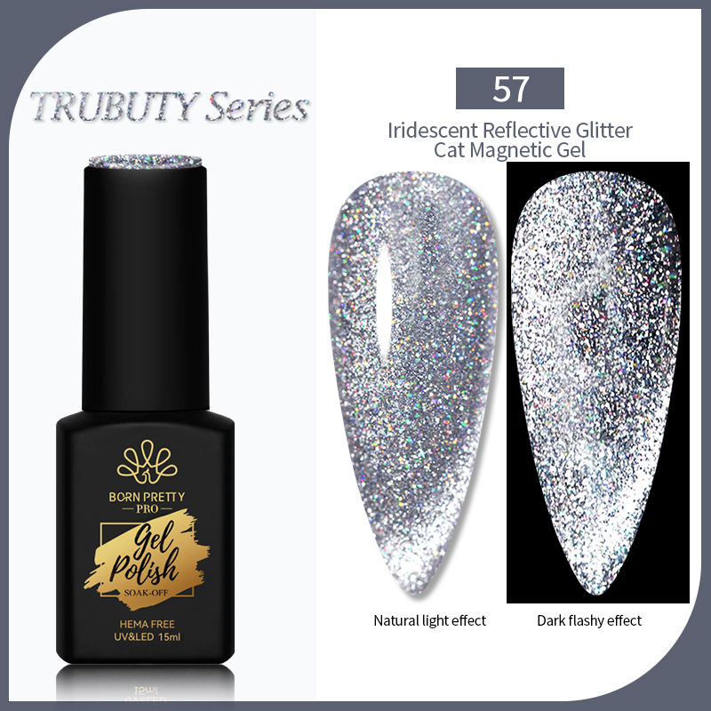 Born Pretty Trubuty UV/LED HEMA FREE gél lakk 15 ml - No.057