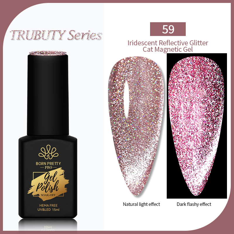 Born Pretty Trubuty UV/LED HEMA FREE gél lakk 15 ml - No.059