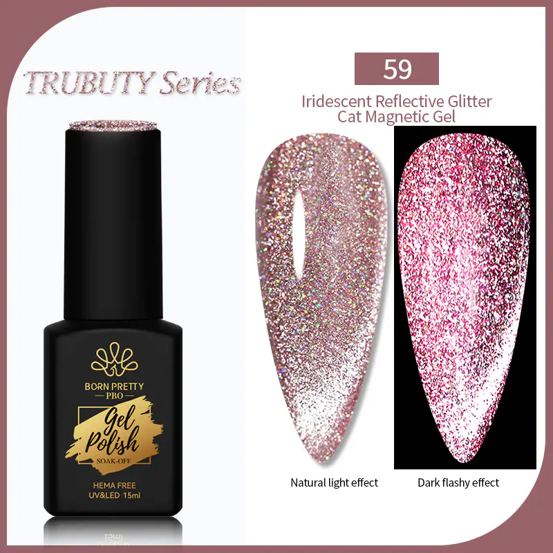 Born Pretty Trubuty UV/LED HEMA FREE gél lakk 15 ml - No.059