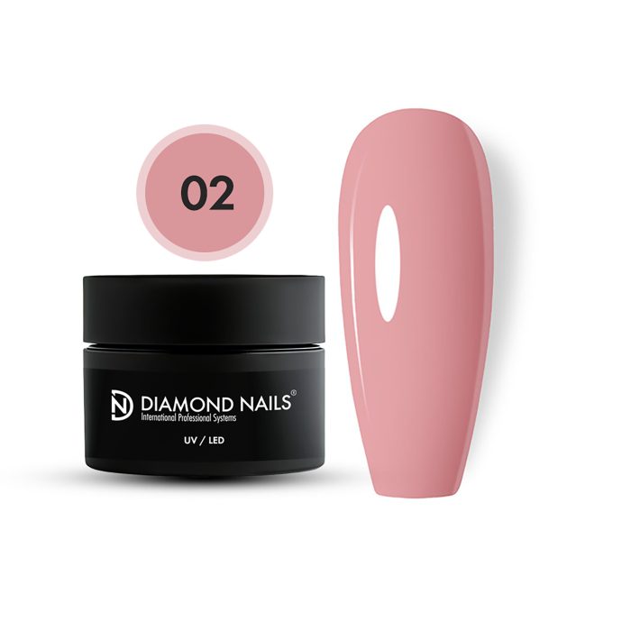 Diamond Nails PolyGel 50g - 02 Baby Pink
