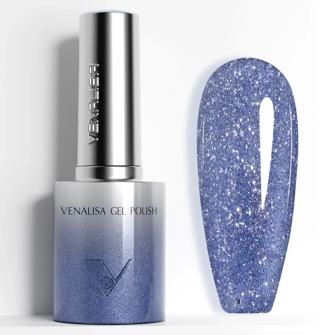 Venalisa UV/LED Gél Lakk 10 ml No.5606 - Glitter Gel